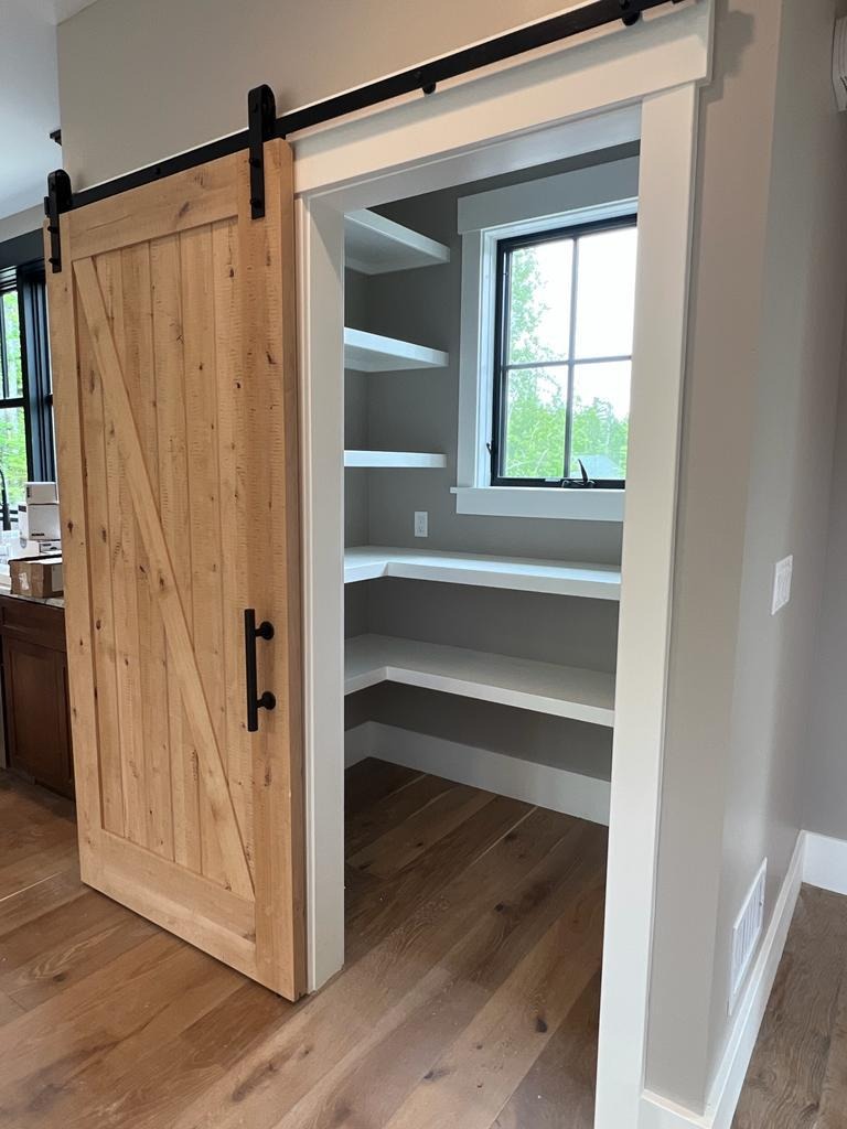 Barn door installation