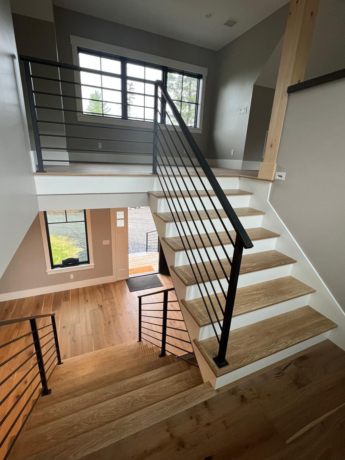 Staircase and handrail